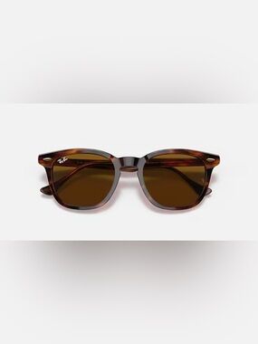 Ray-Ban Hawkeye Striped Havana Unisex Sunglasses